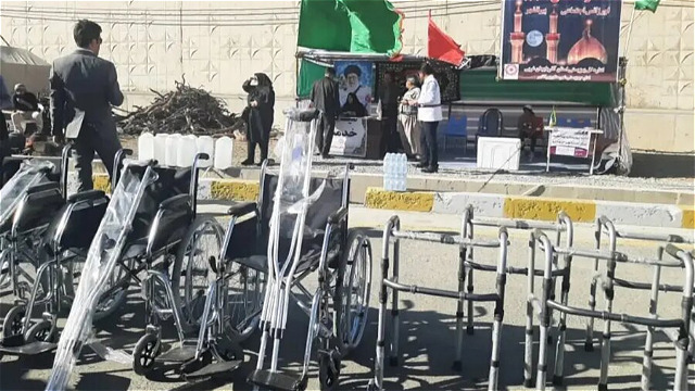 بهزیستی خادم زائران حسینی در مرز تمرچین 