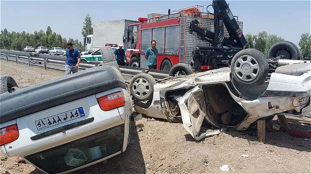 مصدومیت بیش از چهار هزار نفر در تصادفات آذربایجان‌غربی 