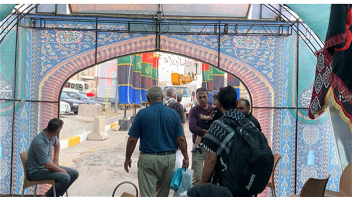 استقرار ۸۱ گیت خروجی در مرز تمرچین با عراق برای تردد زائران اربعین