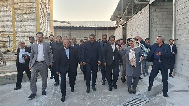 افتتاح واحد تولیدی فرآوری سنگ تزئینی در ارومیه